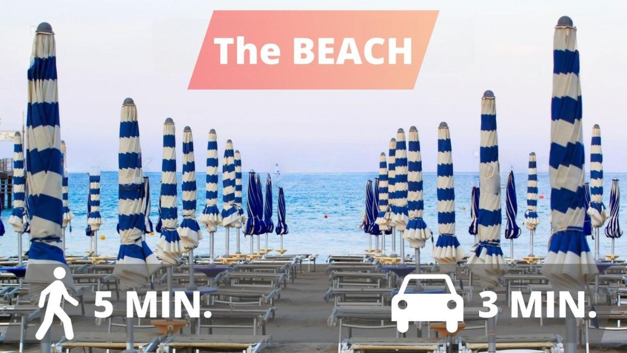 Vista Mare & 300Mt Da Spiaggia Con Freeparking E Ac Лайгуэлья Экстерьер фото